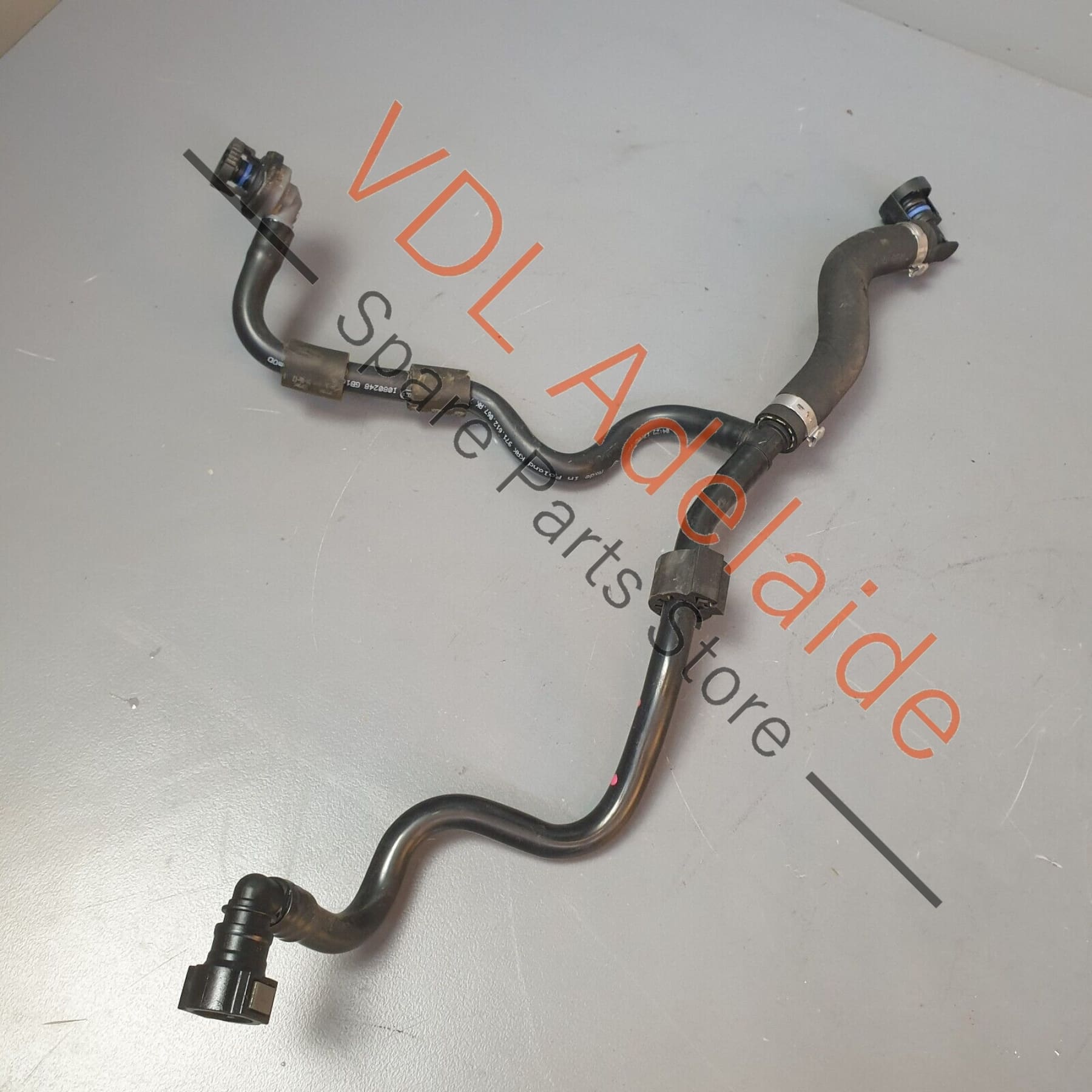 Porsche Panamera Turbo 971 Vacuum Line Hose Rear of Engine Water Box 971612067N 971612067N