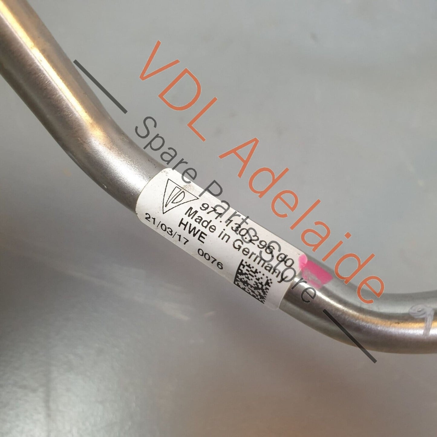 Porsche Panamera Turbo 971 Stainless Steel Fuel Pipe Hose Line 9A713029610