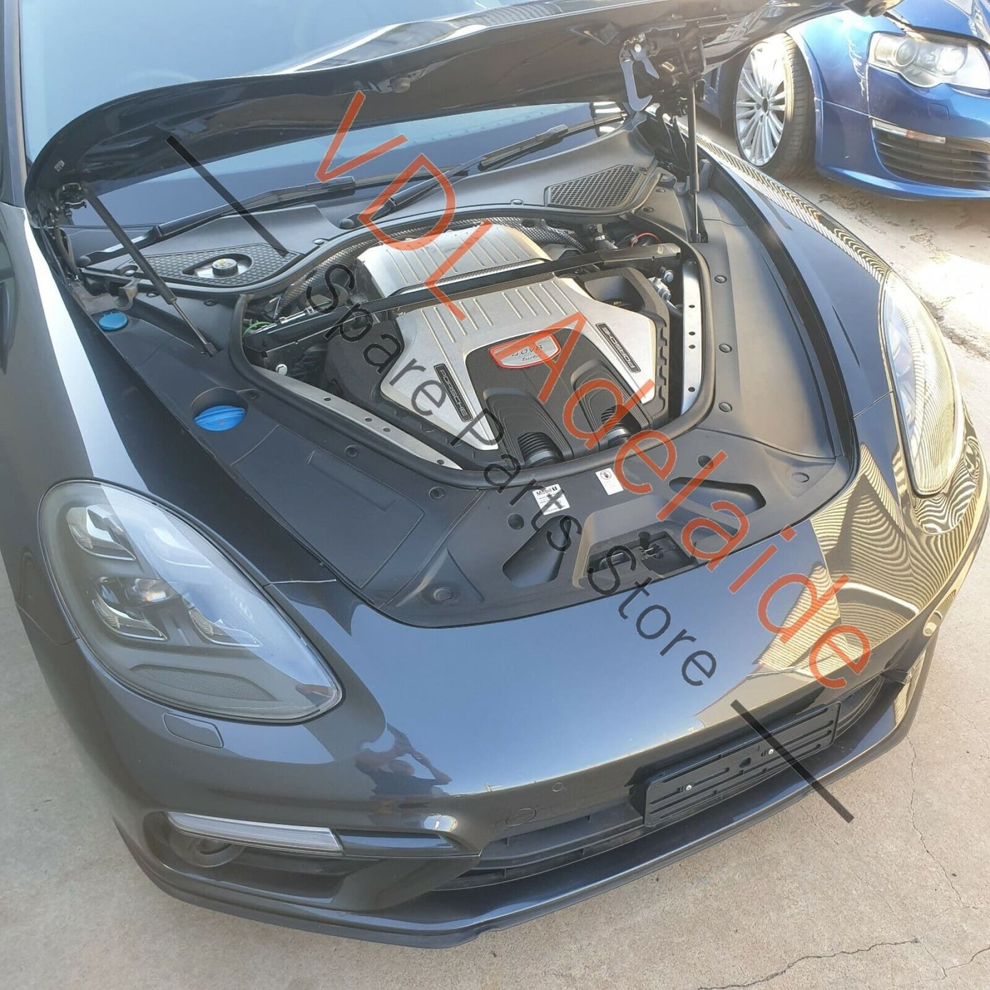 Porsche Panamera Turbo 971 Left Rear Door Exterior Weather Seal