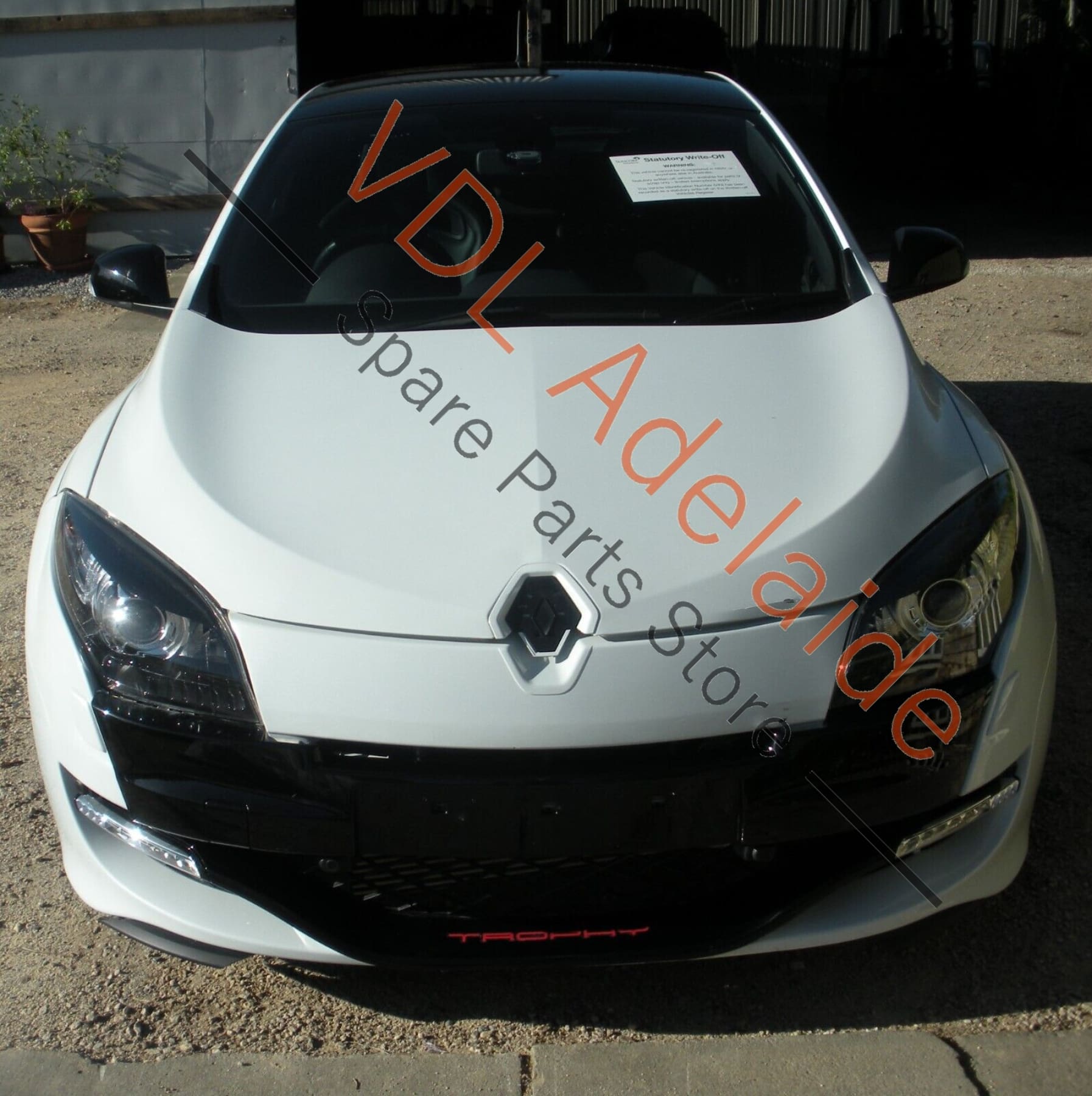 Renault Megane 3 III RS Front Left Side Fender Wing Guard Panel White MON 