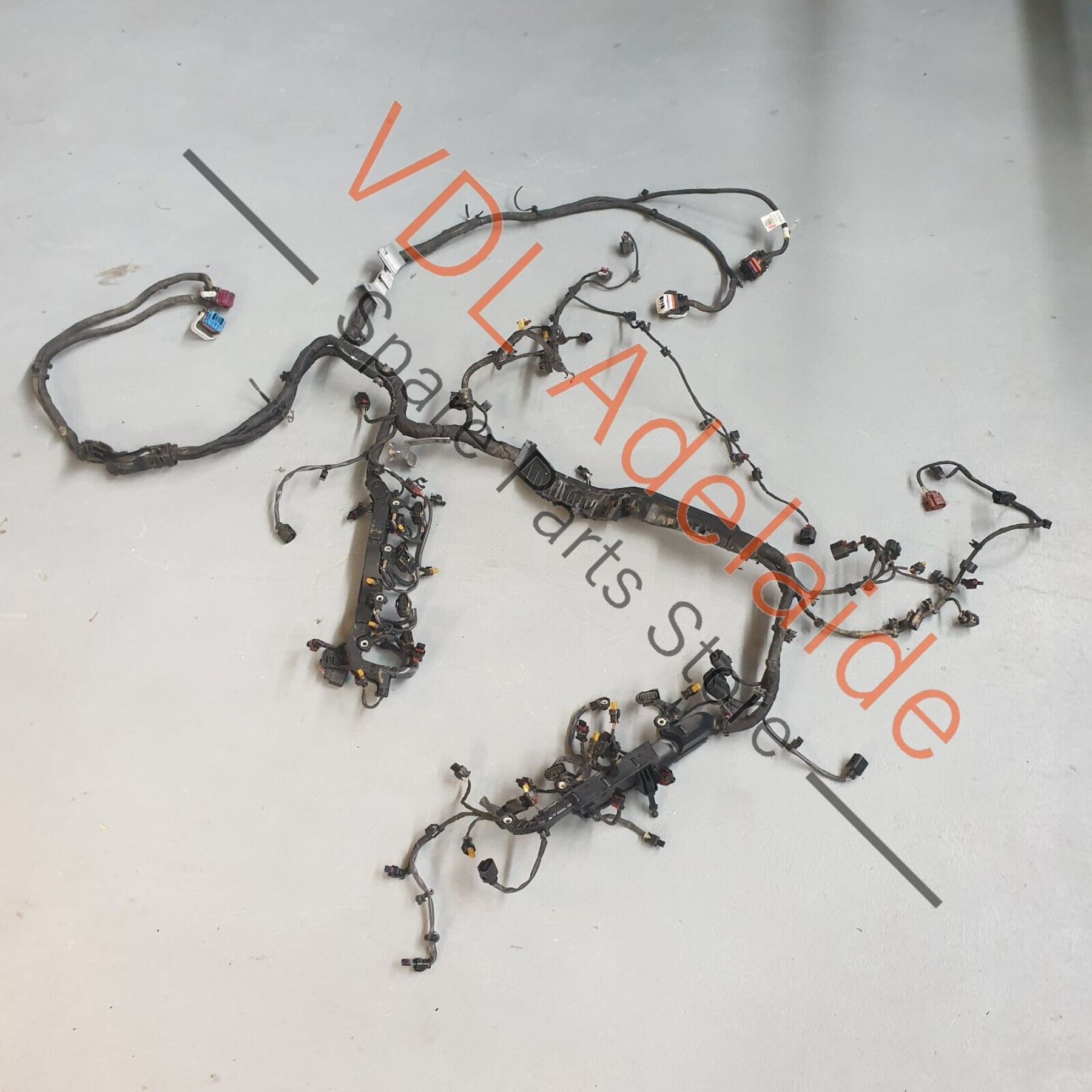 Porsche Panamera Turbo 971 CVDA 4.0 ECU Engine Wiring Harness Set 9A797159500 9A797159500