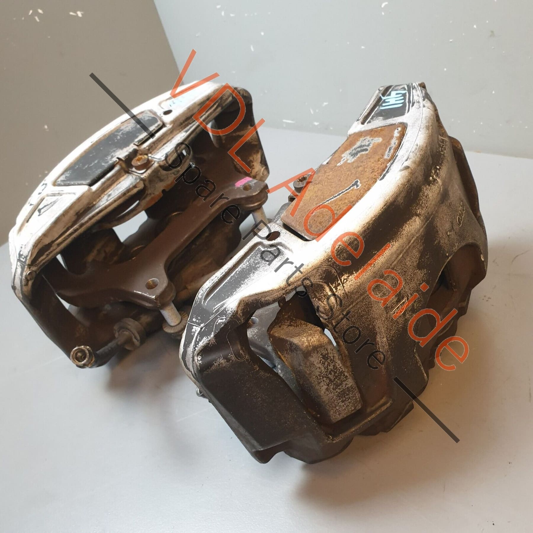 VW Audi A8 4H Pair of Front Brake Brakes Calipers 380mm x 36mm Disc 4H0615125A