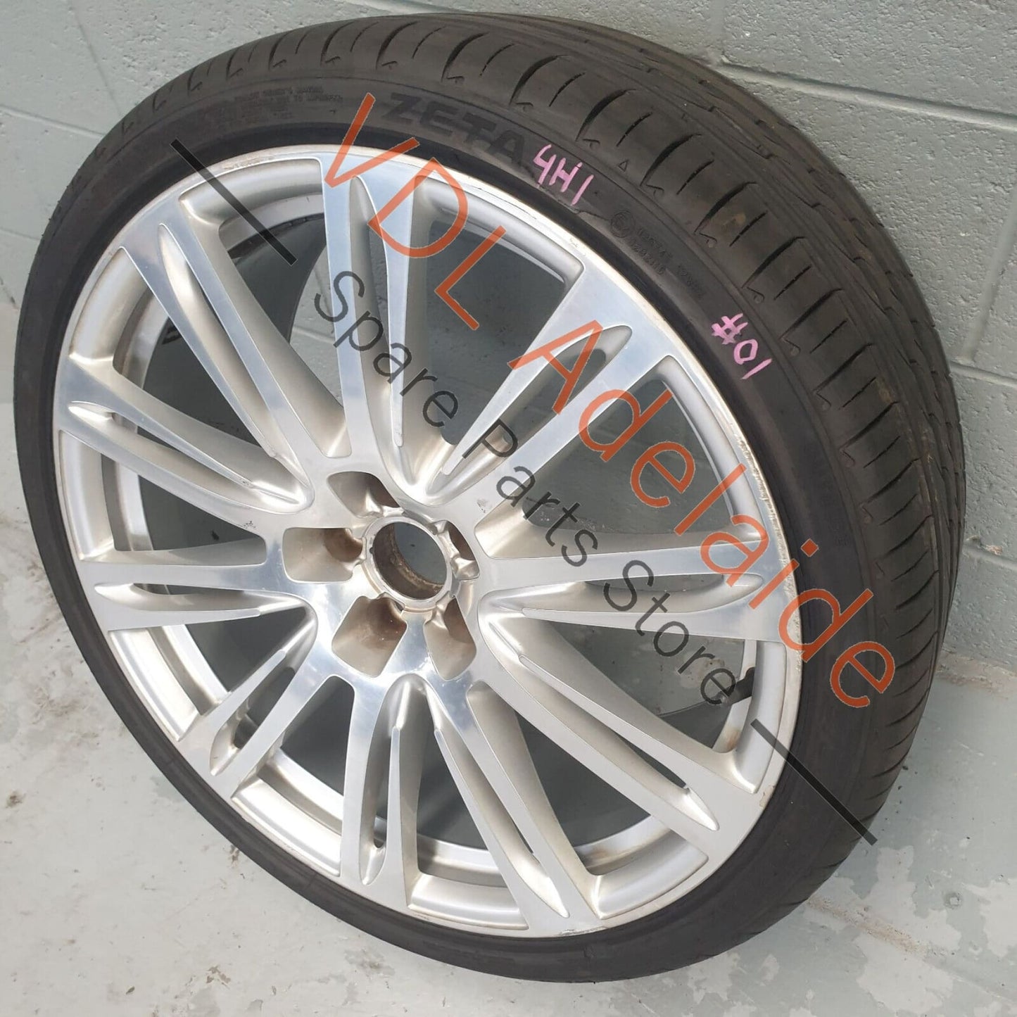 Genuine Audi A8 4H 2010-2017 20 x 9 Alloy Wheel 20in x 9in 10 Split Spoke #01 4H0601025N