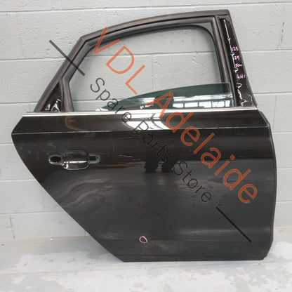 Audi A8 4H 2010-2017 Rear Right Door Shell Panel w Glass Havanna Black 4J4J 4H0845206A