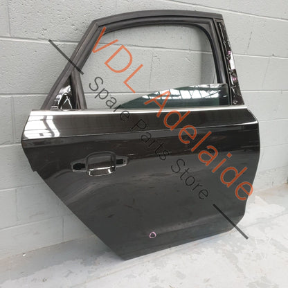 Audi A8 4H 2010-2017 Rear Right Door Shell Panel w Glass Havanna Black 4J4J 4H0845206A