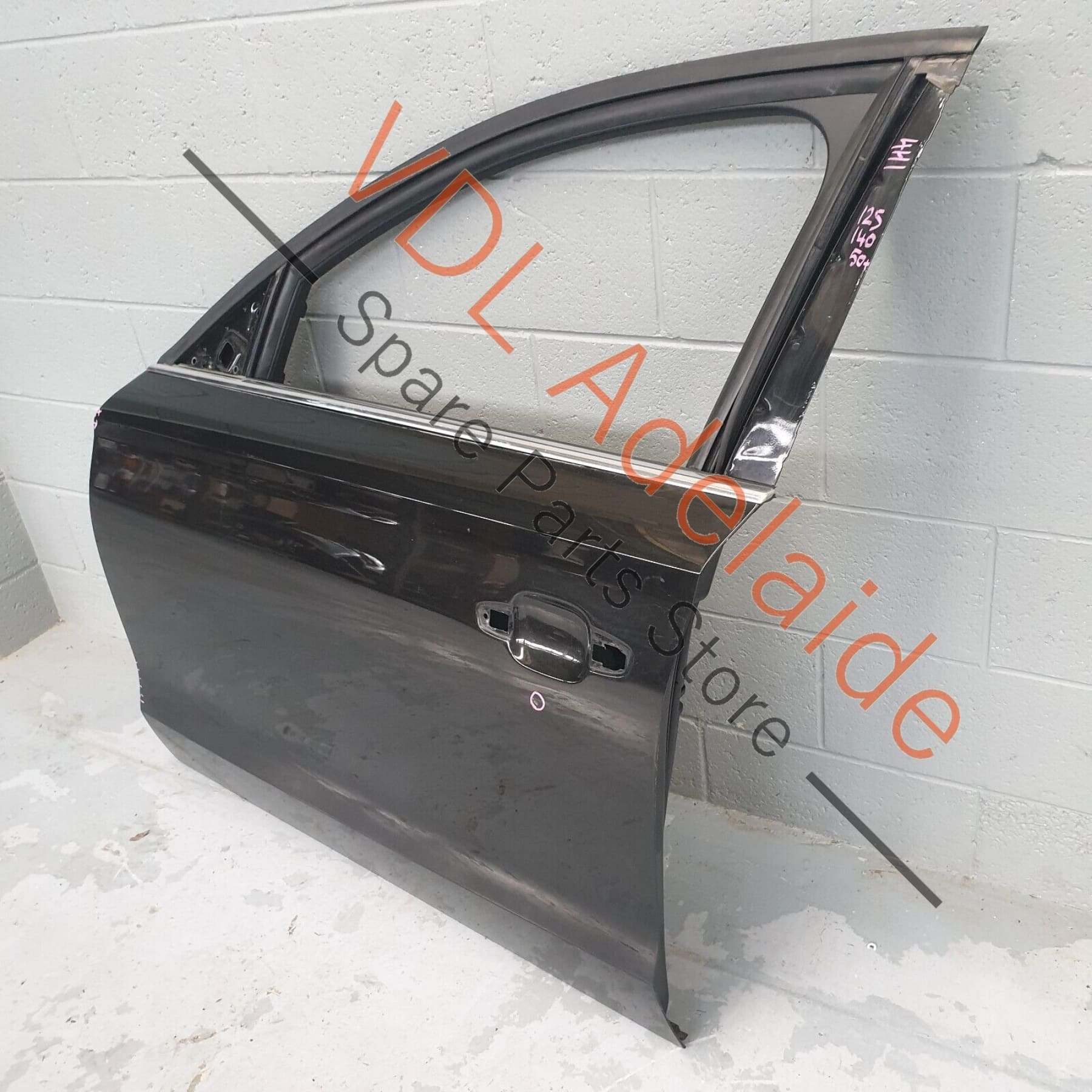 Audi A8 4H 2010-2017 Front Left Door Shell Panel w Glass Havanna Black 4J4J 4H0831051B