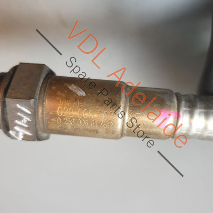 Audi A8 4H 4.2l V8 Lambda Probe Oxygen 02 O2 Sensor Post-cat Cyl 5-8 Brown 022906262CF