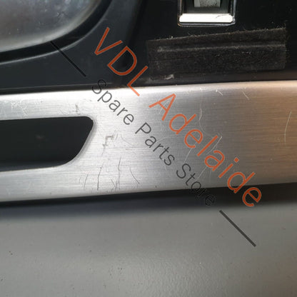 Audi A8 4H 2010-2017 Front Right Door Trim Insert Brushed Aluminium 4H0867068E