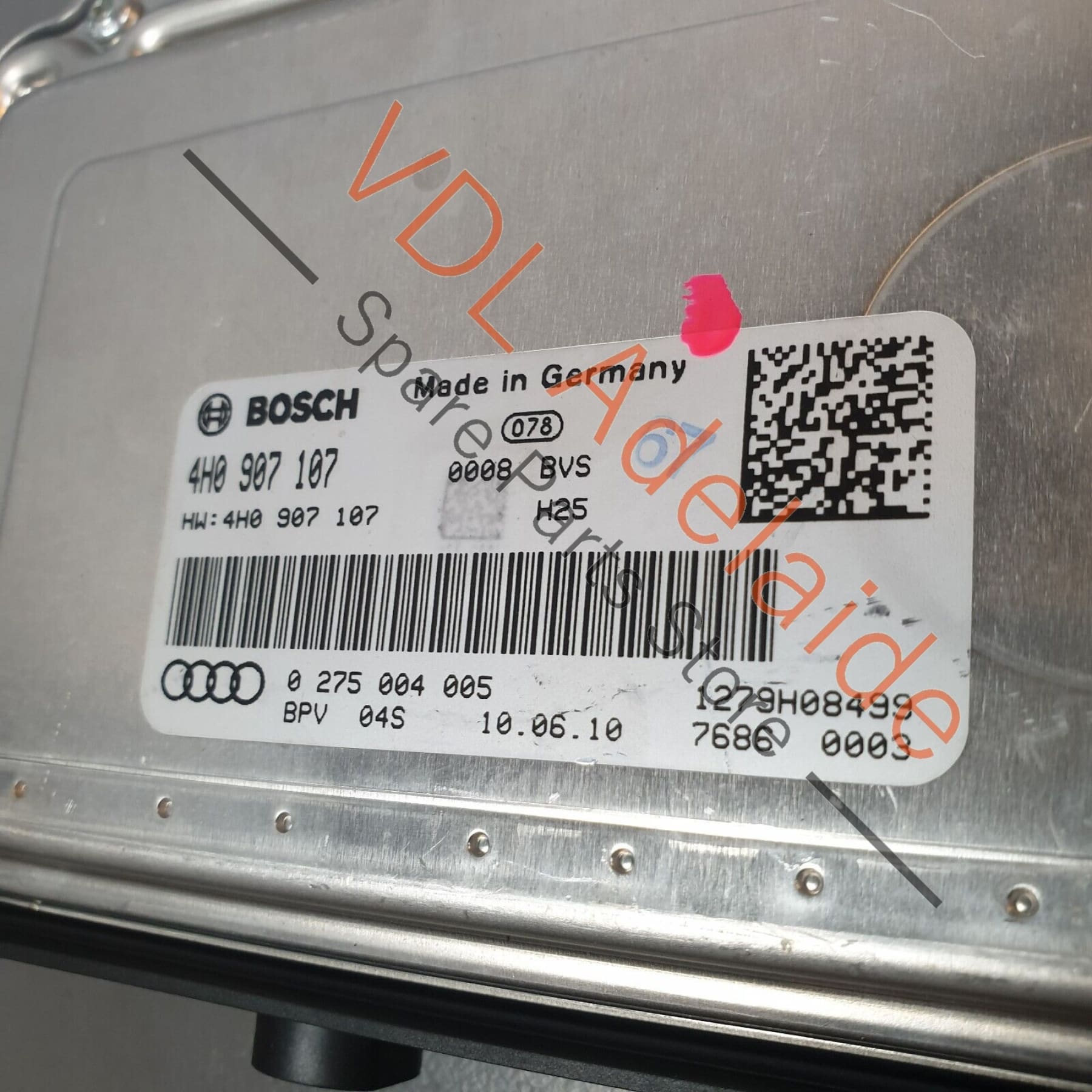 Audi A8 4H Lane Change Assist Camera Image Processing Control Module Unit 4G0907107E