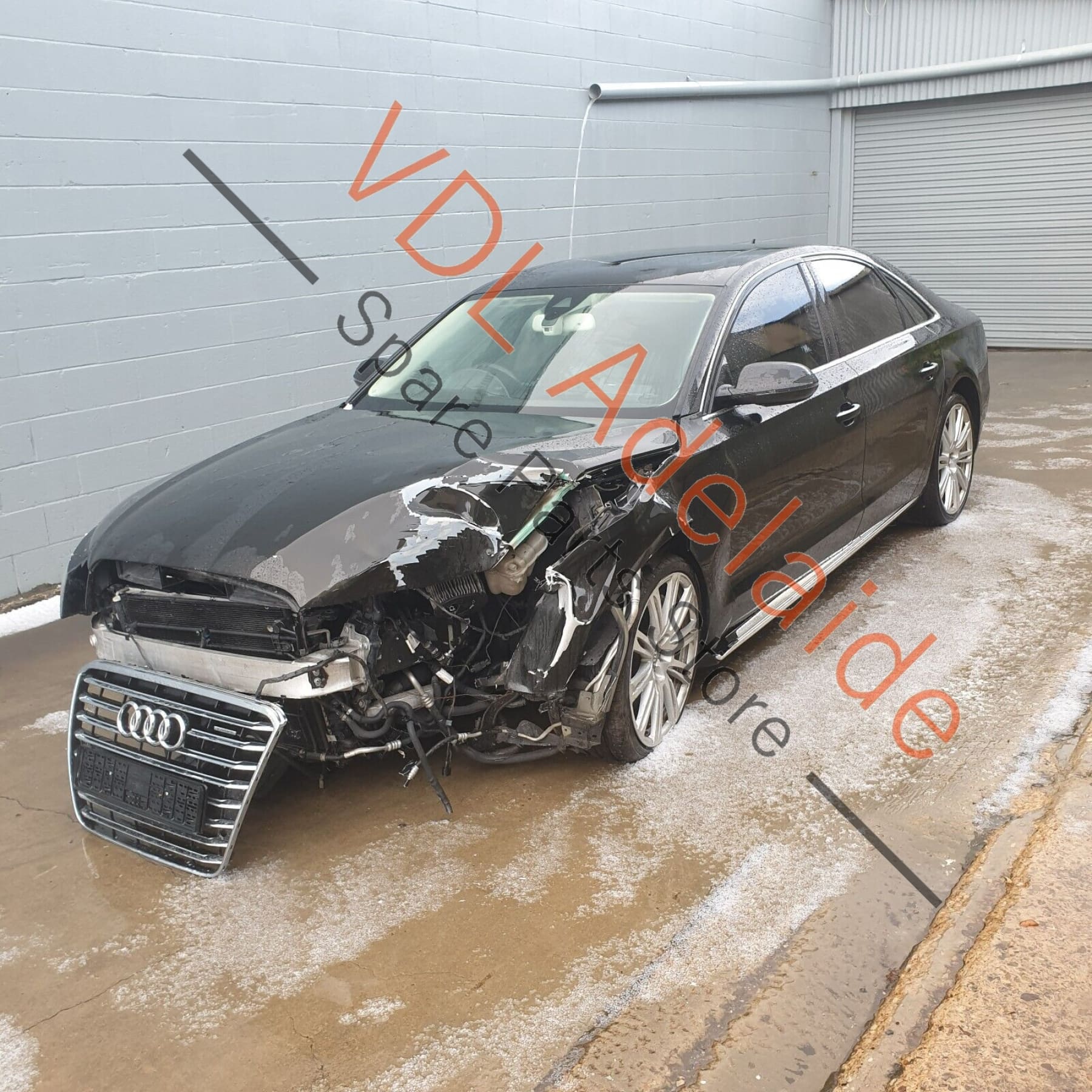 Audi's A8 Sedan Rolls With the Punches to Make T-Bone Crashes