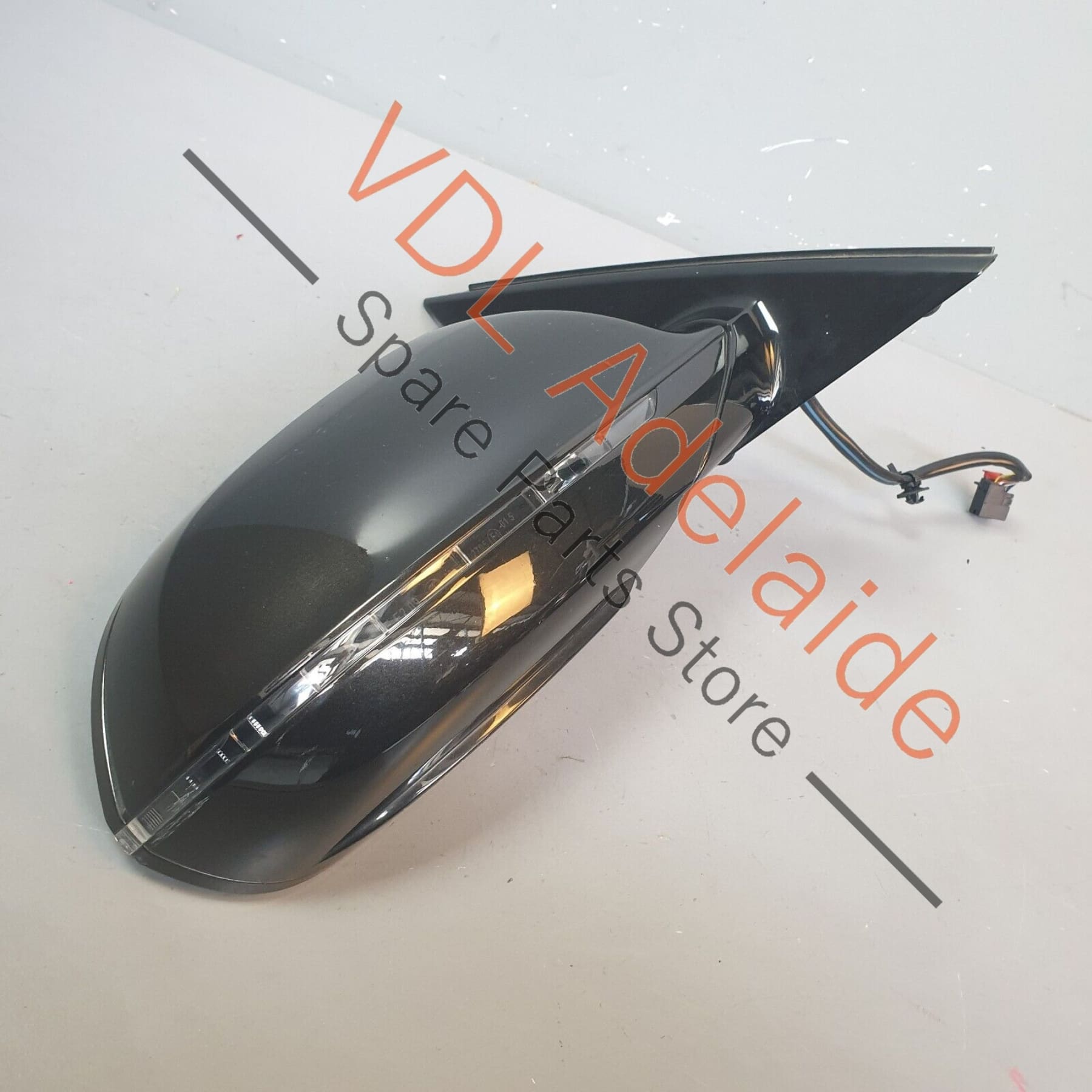 Audi A8 4H RHS Right Side Folding Exterior Mirror Complete Assembly 4H2857410HGRU