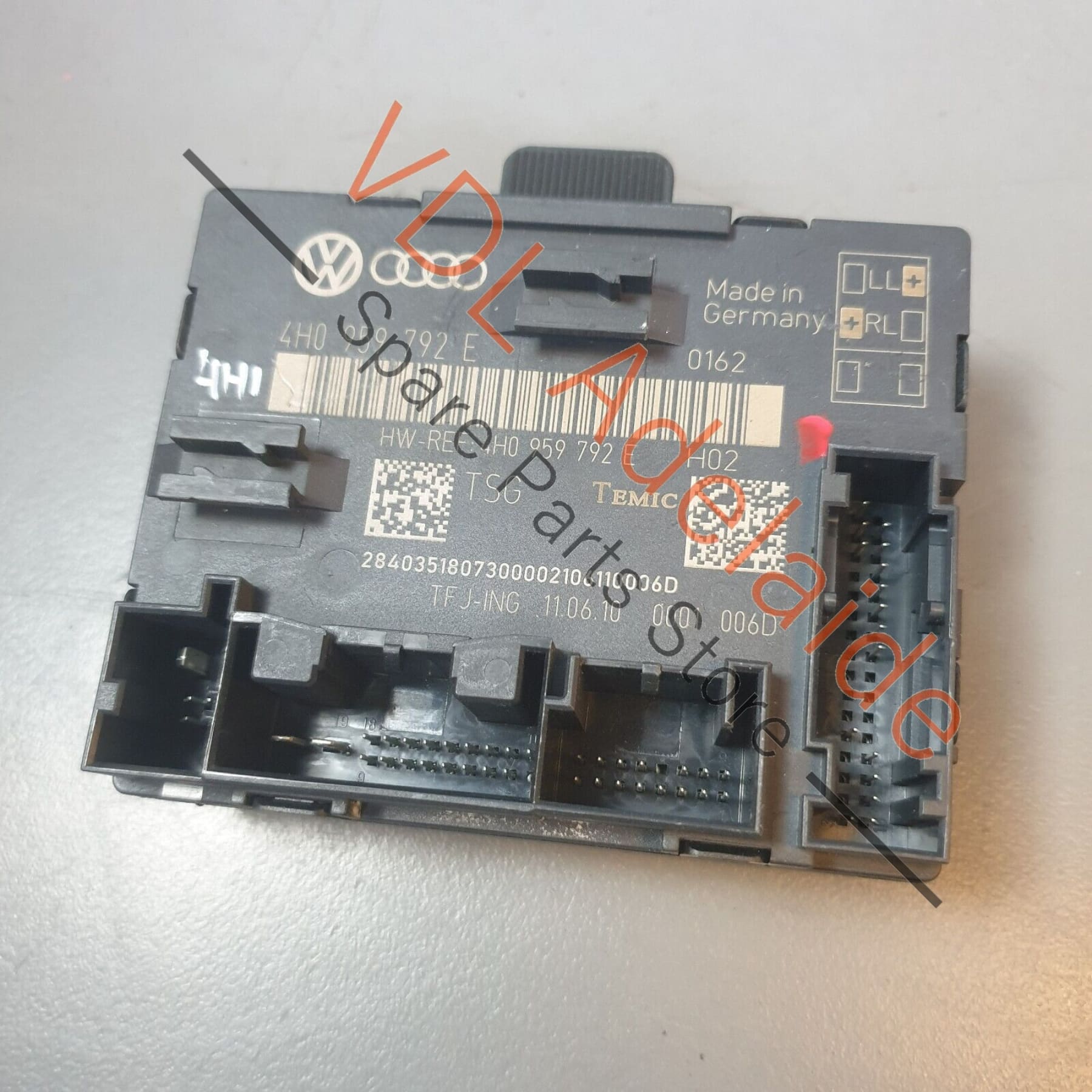 Audi A8 4H Door Control Unit Module Passenger Front 4H0959792E – VDL ...