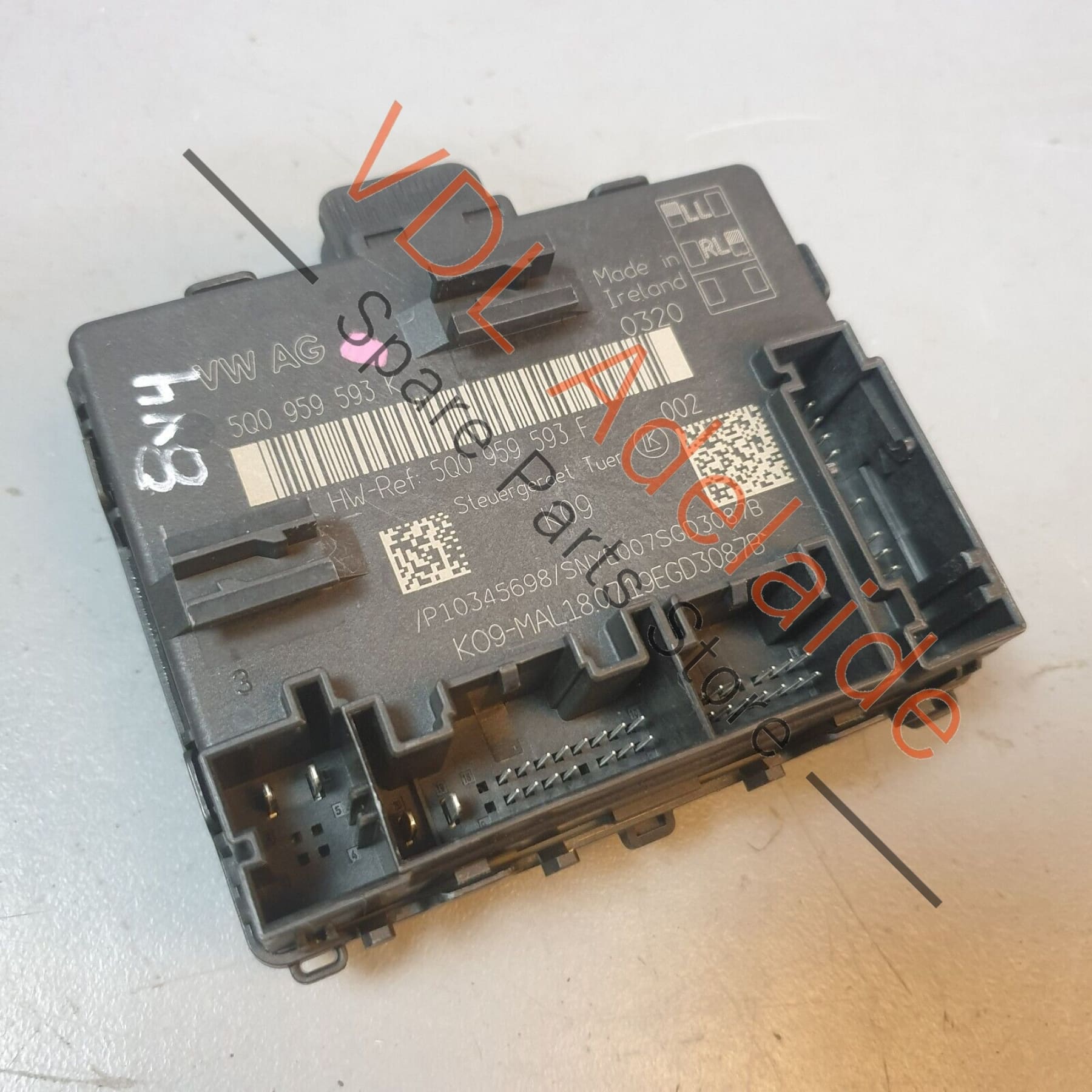 Audi A3 S3 Q3 Q2 Front Drivers Side Door Control Module 5Q0959593K 5Q0959593K