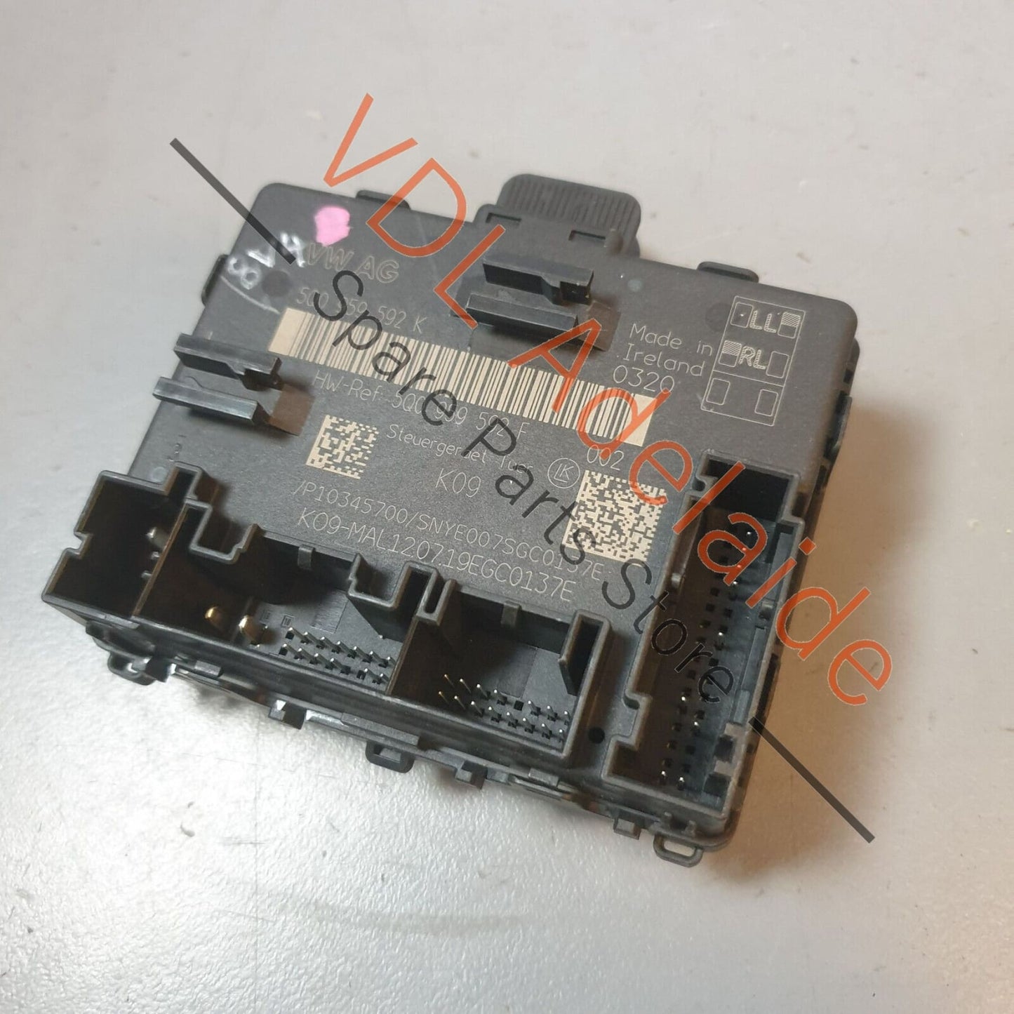 Audi A3 S3 Q3 Q2 Front Passengers Side Door Control Module 5Q0959592K 5Q0959592K