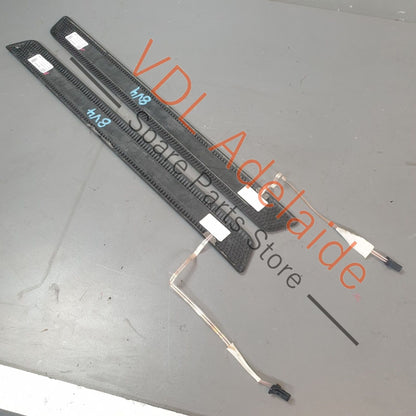 Audi S3 8V 8V.5 Pair of Illuminated Door Entry Sil Trim Strips Left and Right