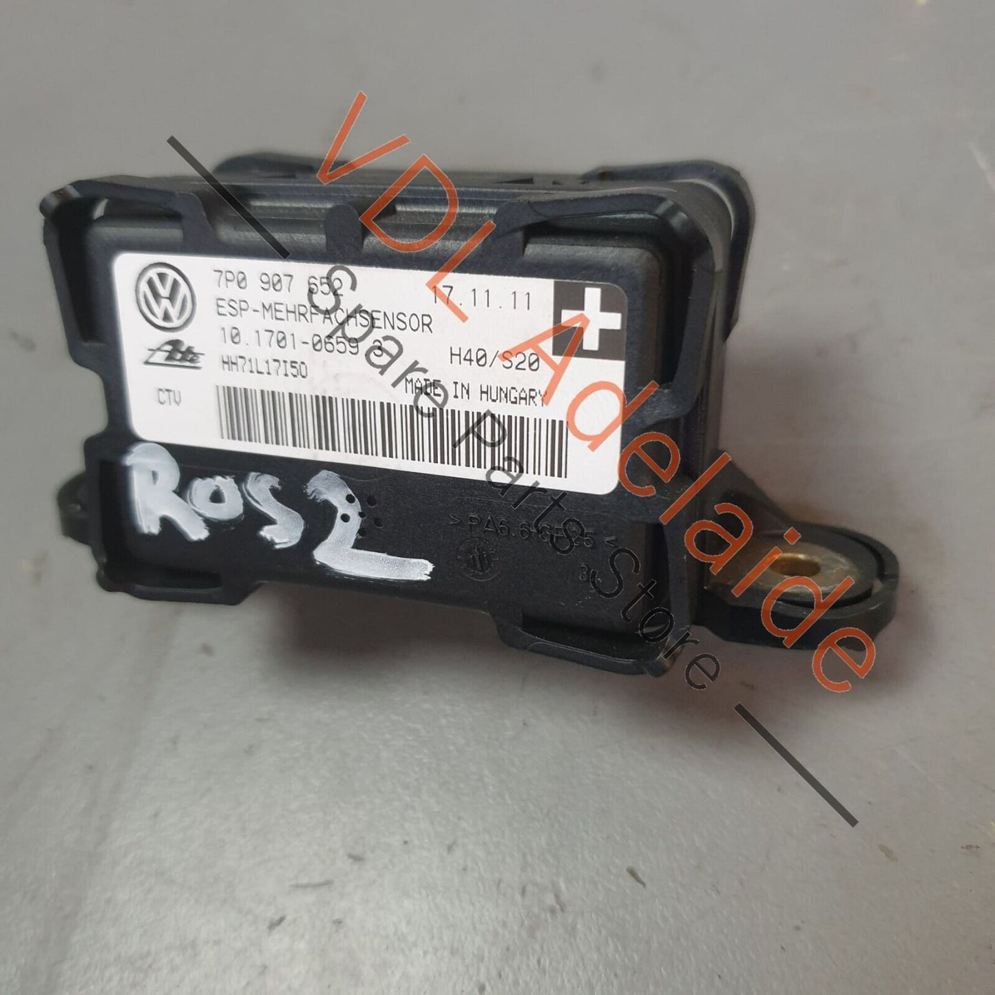 Audi Q7 6.0L V12 4L Yaw rate ESP Sensor Module 7P0907652 7P0907652