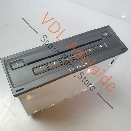 Audi Q7 6.0L V12 4L Glovebox Mounted MMI CD Changer 6 Disc 4F0057110A 4F0035110A 4F0057110A