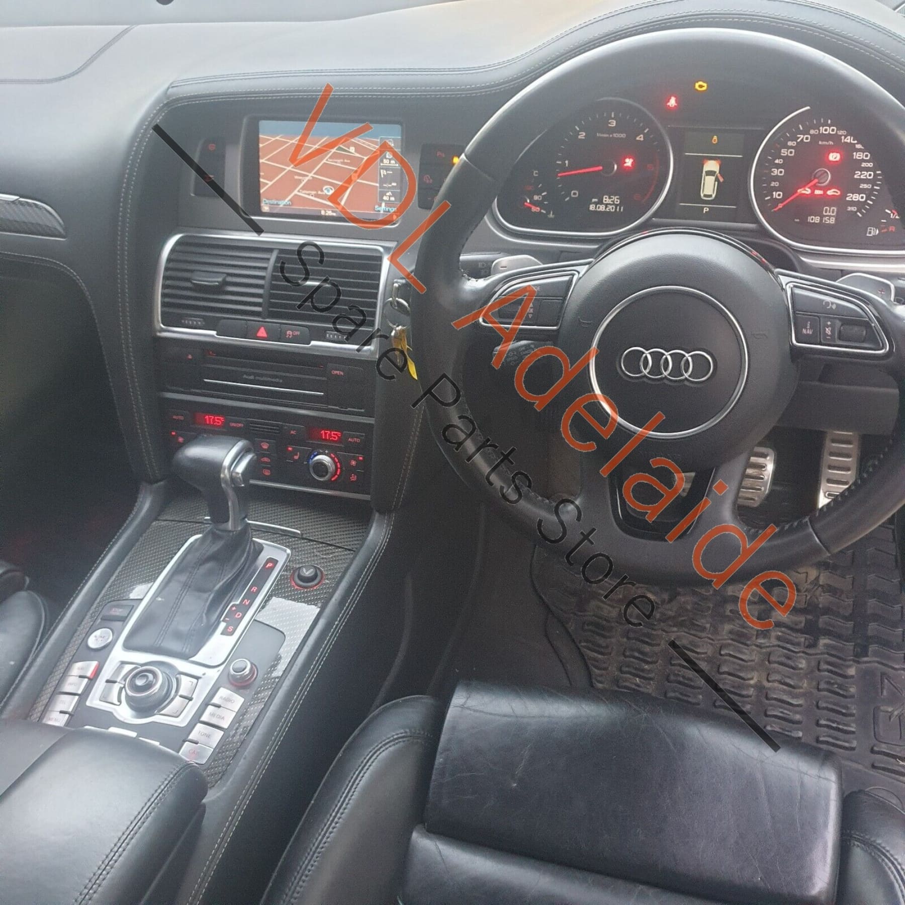 Audi Q7 6.0L V12 4L Glovebox Mounted MMI CD Changer 6 Disc 4F0057110A 4F0035110A 4F0057110A