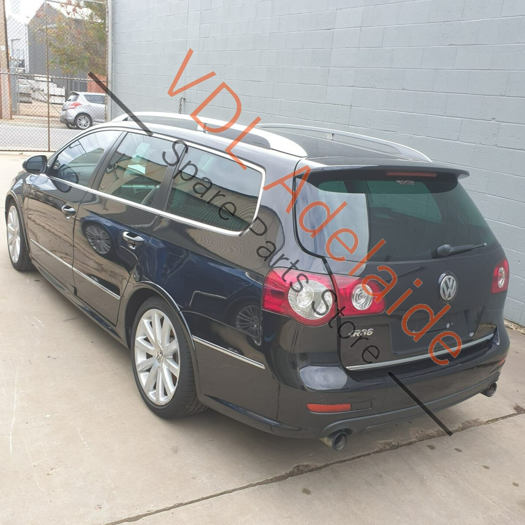 VW R36 Passat 3C B6 Left LHS Sun Visor with Illuminated Mirror 1K0857551 2F4 1K0857551