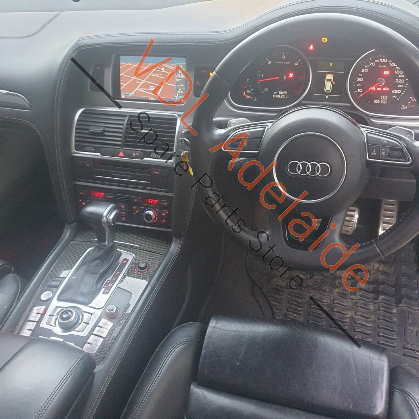 Audi Q7 6.0L V12 4L Glovebox & MMI Screen Switch 4L2927227VUV 4L2927227