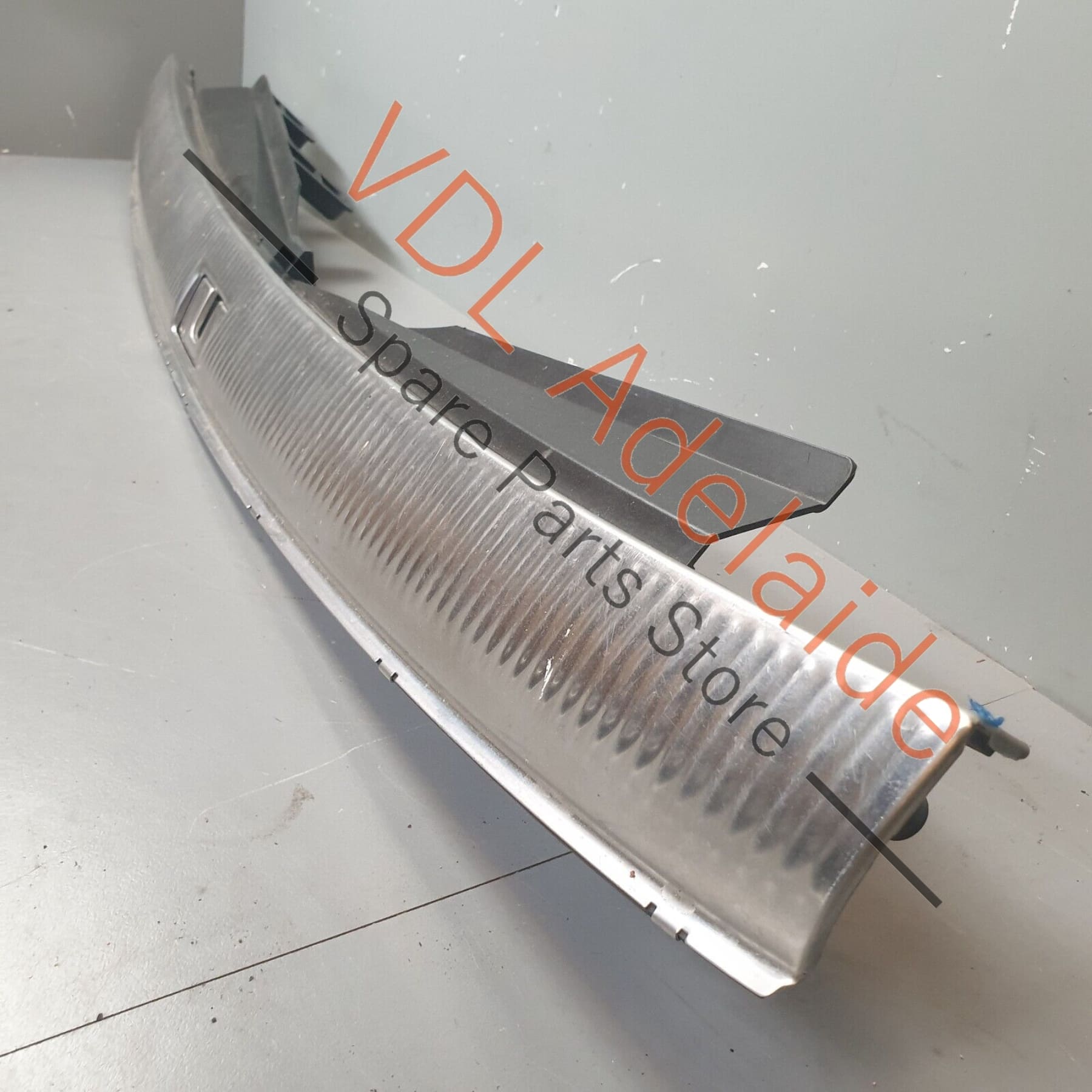 Audi Q7 6.0L V12 4L Rear Boot Trunk Cargo Loading Protection Strip Trim Chrome 4L0864483A