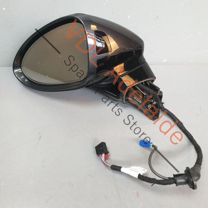 Porsche Panamera 971 S Turismo Complete Left Side Wing Door Mirror LHS for RHD 971857527C