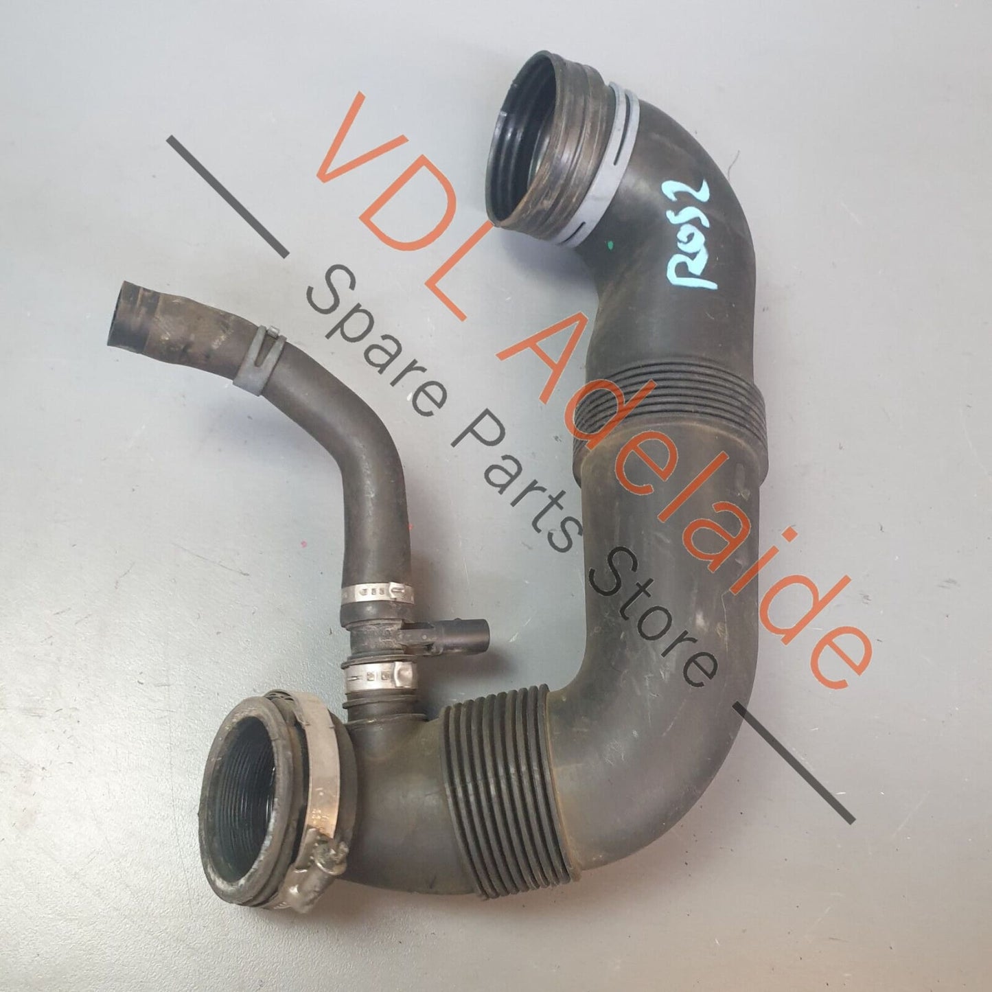 Audi Q7 6.0L V12 4L Right Side Air Intake Hose Pipe 4L0129572B 4L0129572B