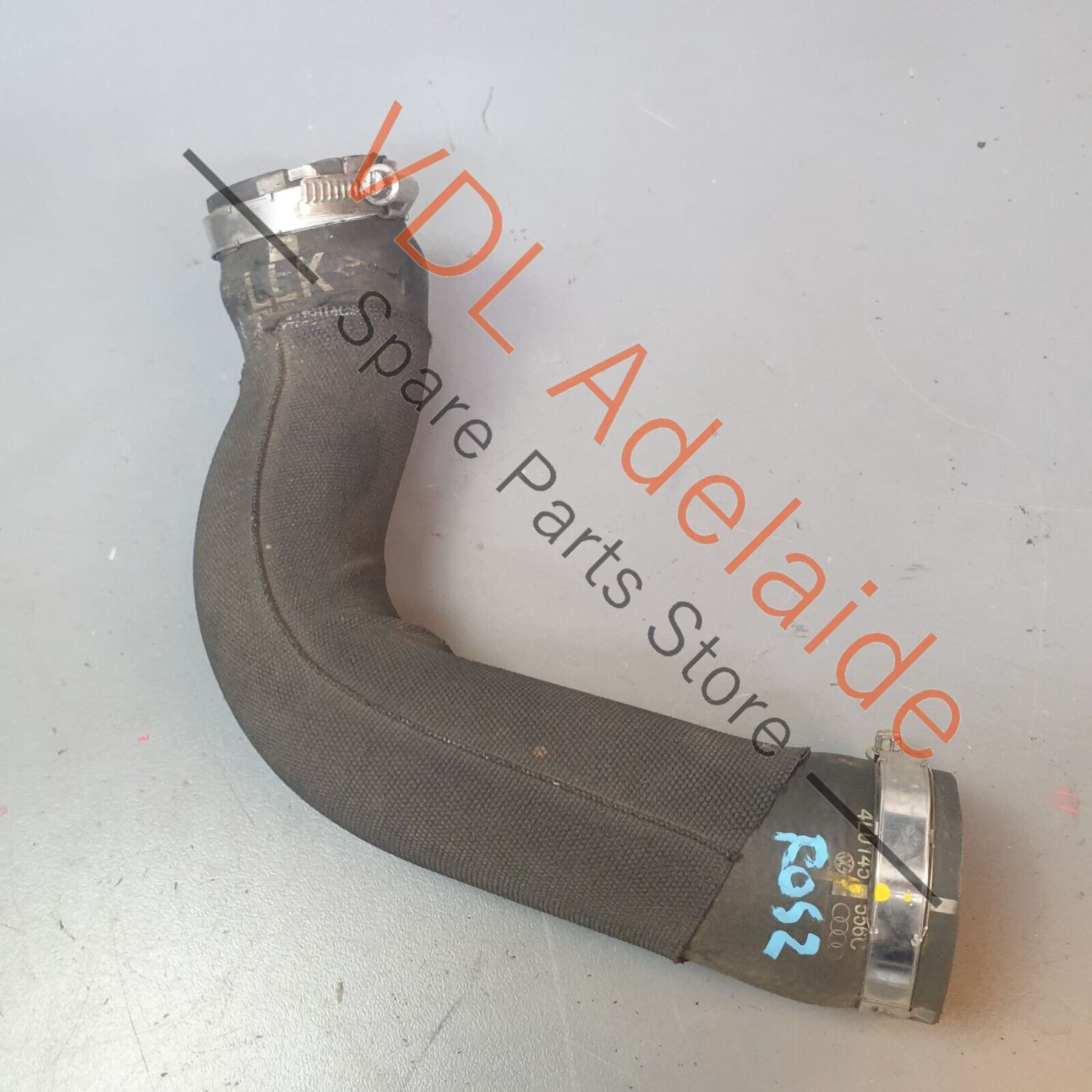 Audi Q7 6.0L V12 4L Right Upper Intercooler Pressure Hose Pipe 4L0145556C 4L0145556C