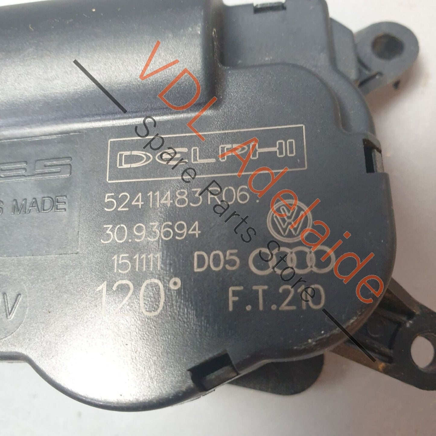 Audi Q7 6.0L V12 4L Right Temperature Regulating Flap Control Motor 7L0907512G 7L0907512G