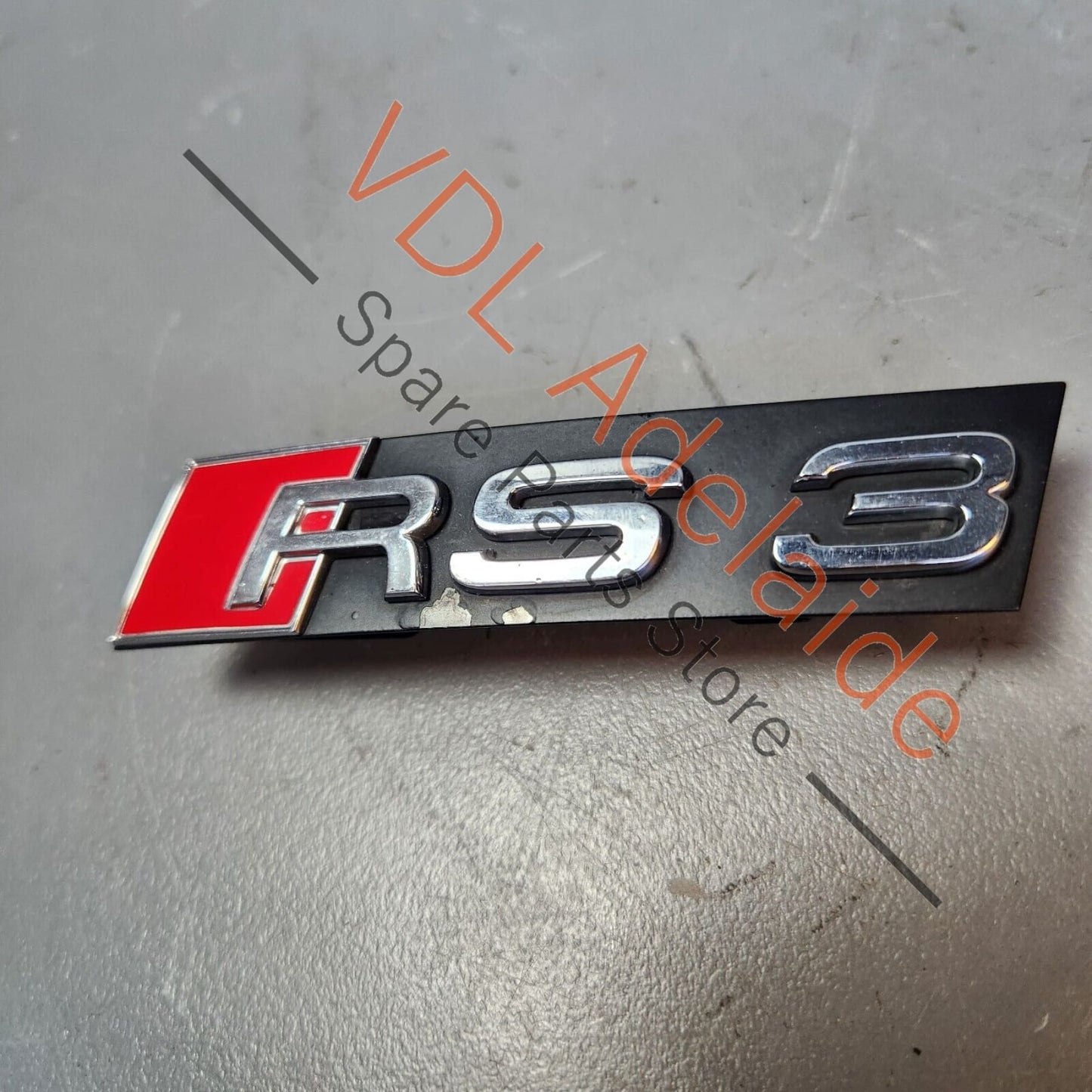 Genuine OEM Audi RS3 8V RS3 Grille Badge Emblem Inscription 8V4853736 2ZZ