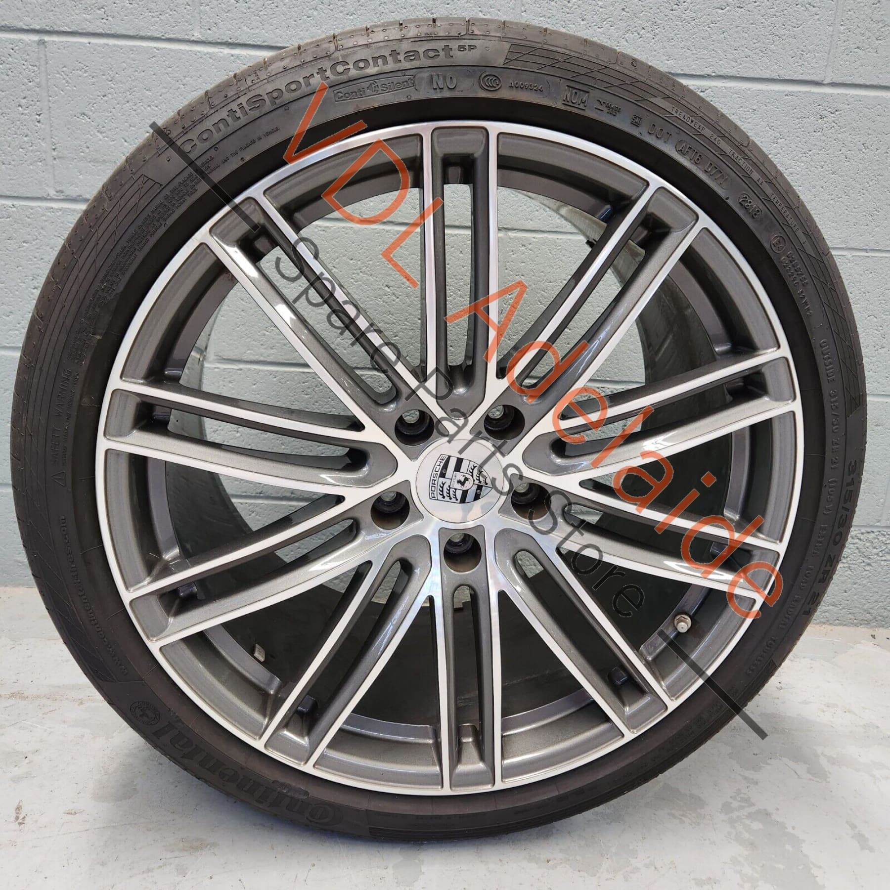 Porsche Panamera 971 Rear Alloy Wheel 21 x 11.5 ET 69 Turbo Design #01 971601025L