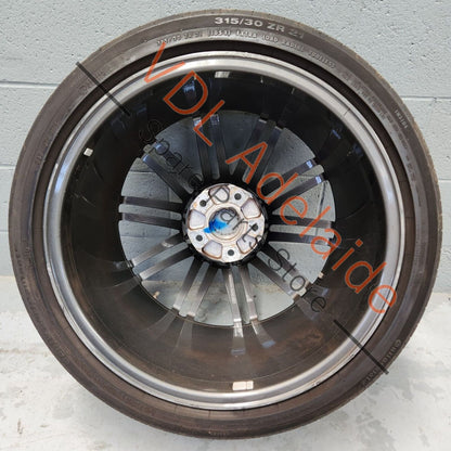 Porsche Panamera 971 Rear Alloy Wheel 21 x 11.5 ET 69 Turbo Design #01