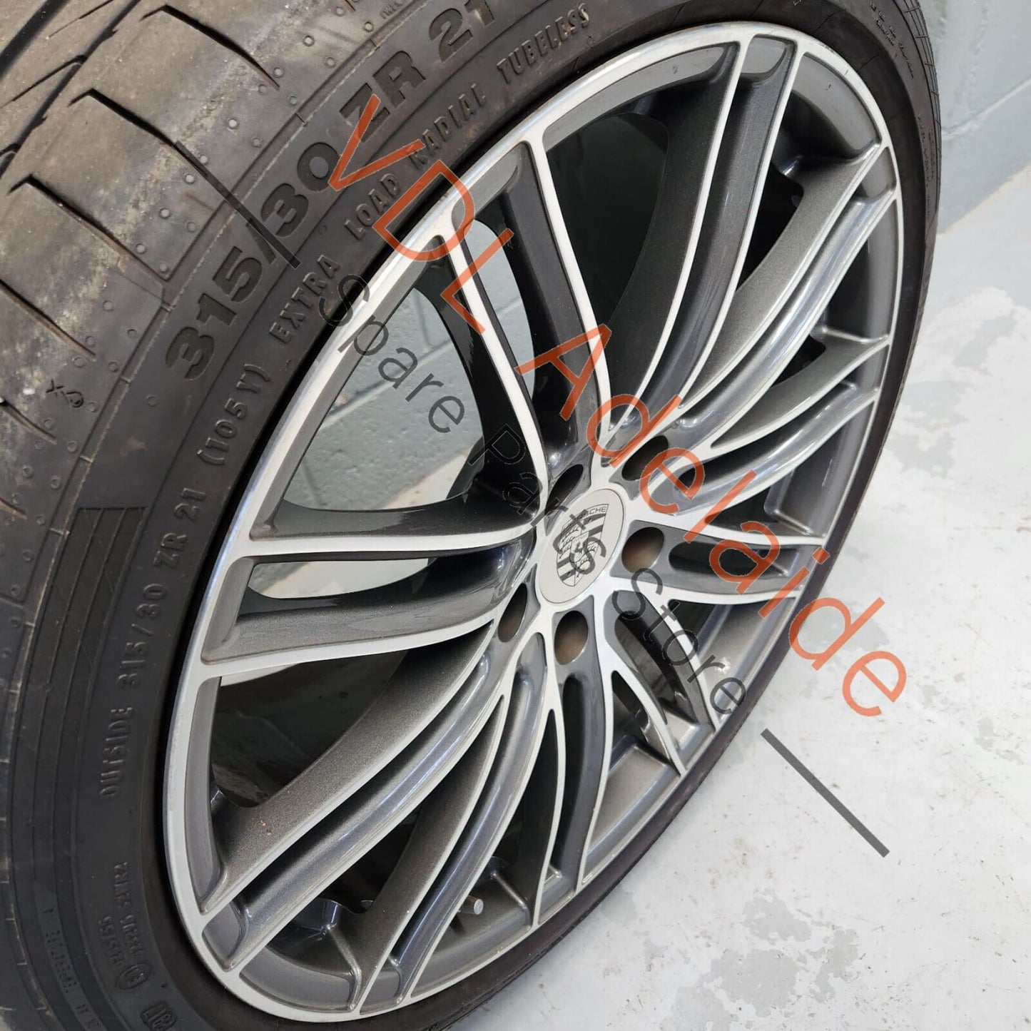 Porsche Panamera 971 Rear Alloy Wheel 21 x 11.5 ET 69 Turbo Design #02