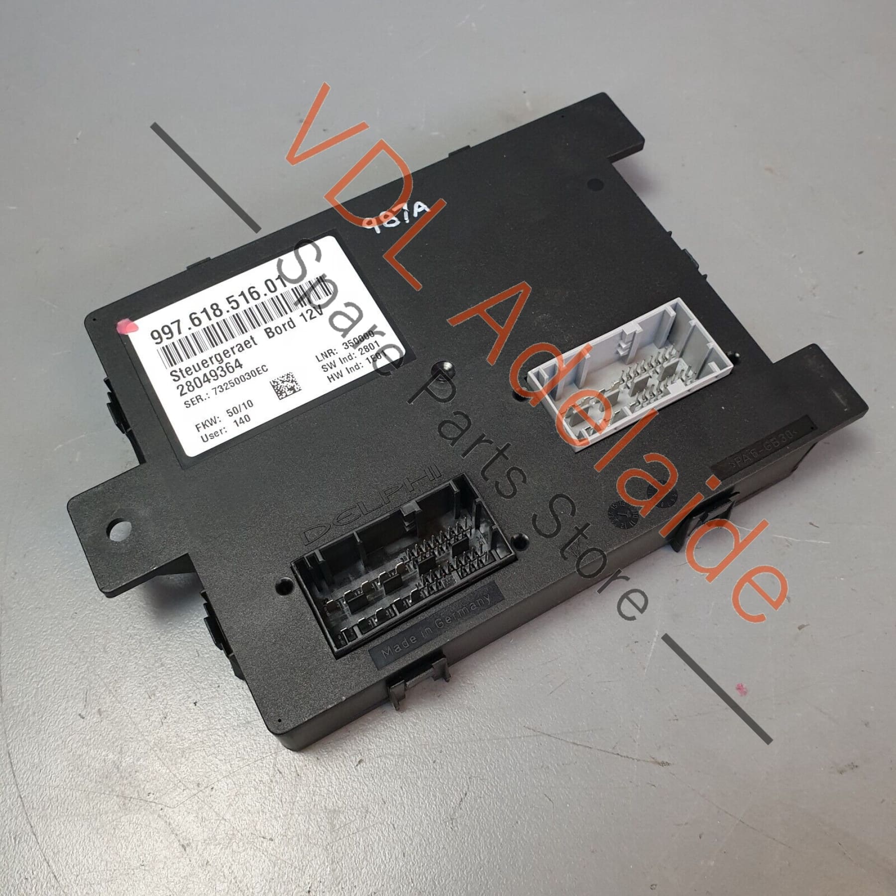 Porsche Cayman R 987 997 Onboard Supply Control Unit Module 99761851601 99761851601