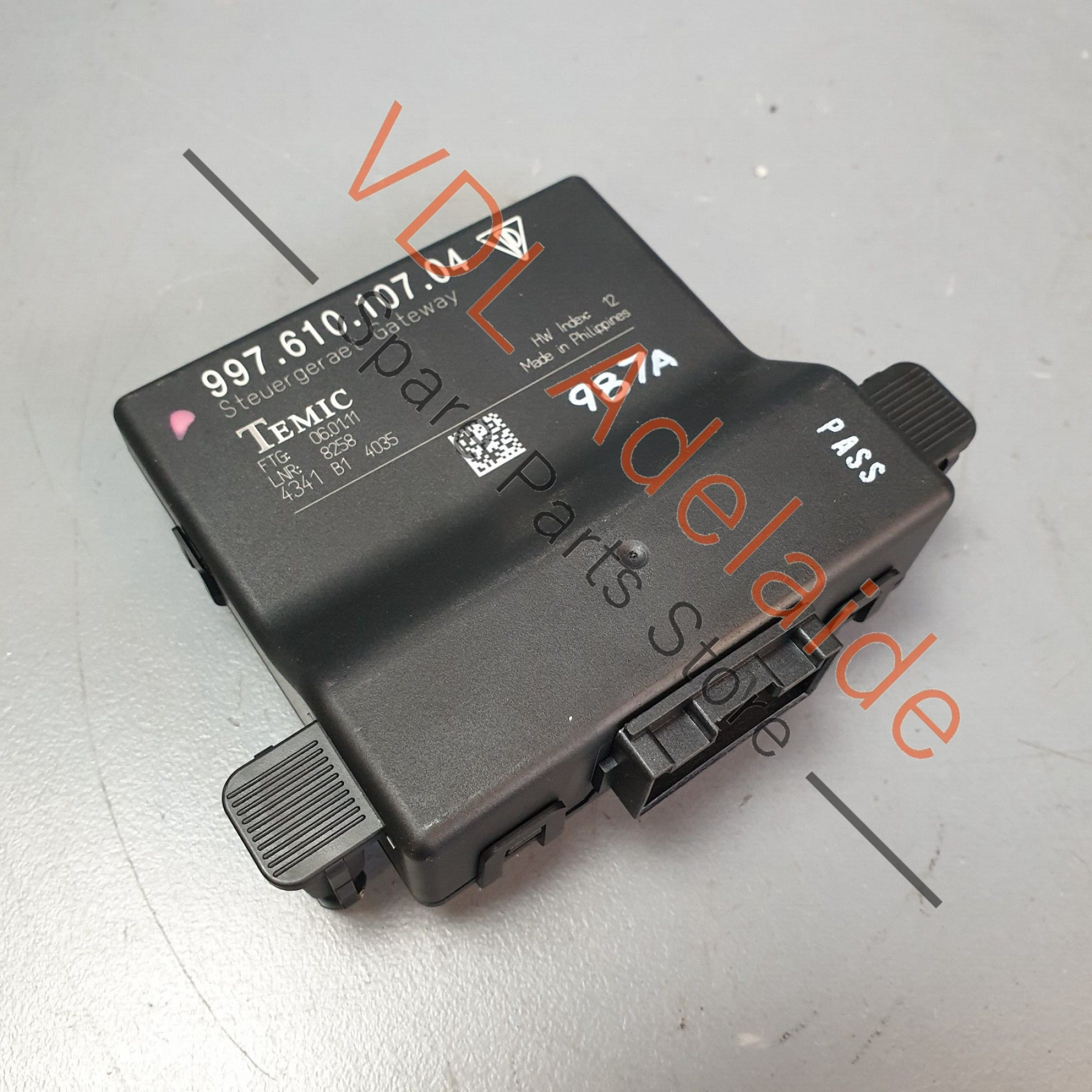 Porsche Cayman R 987 997 Control Unit Module for Gateway 99761010704 99761010704