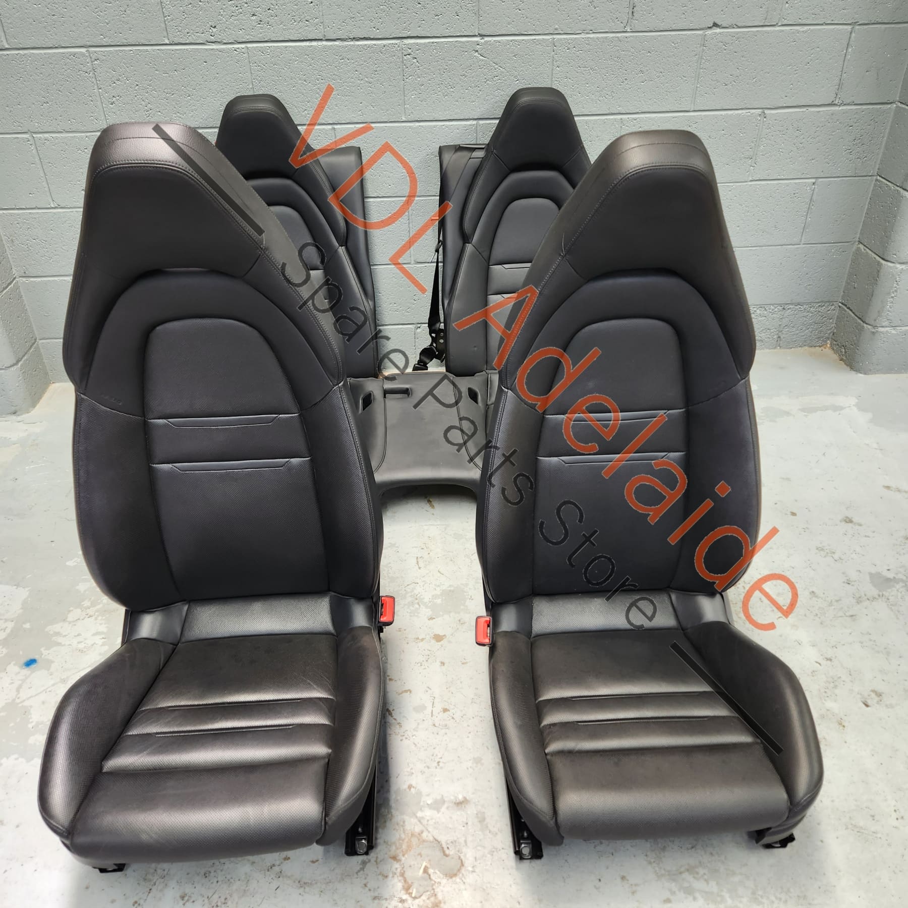 Porsche Panamera 971 2017-2020 Complete Set of Front & Rear Sports Heated Leather Seats 971881805EKGDB