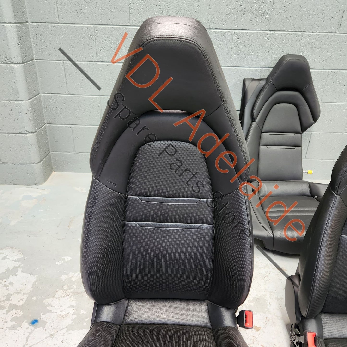 Porsche Panamera 971 2017-2020 Complete Set of Front & Rear Sports Heated Leather Seats