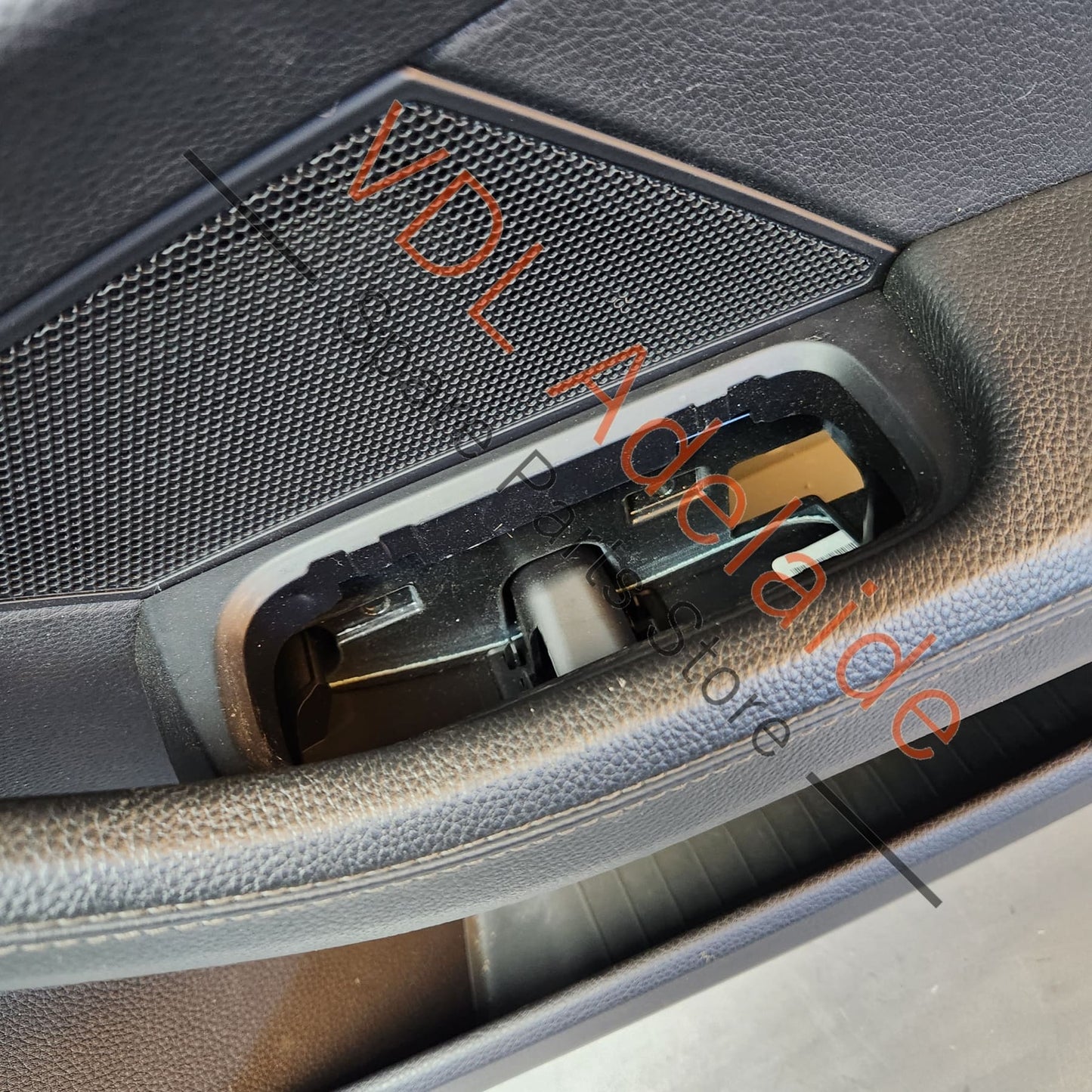 Porsche Panamera 971 2017-2020 Front Right Side Interior Door Trim Card Sport Turismo Leather Leatherette