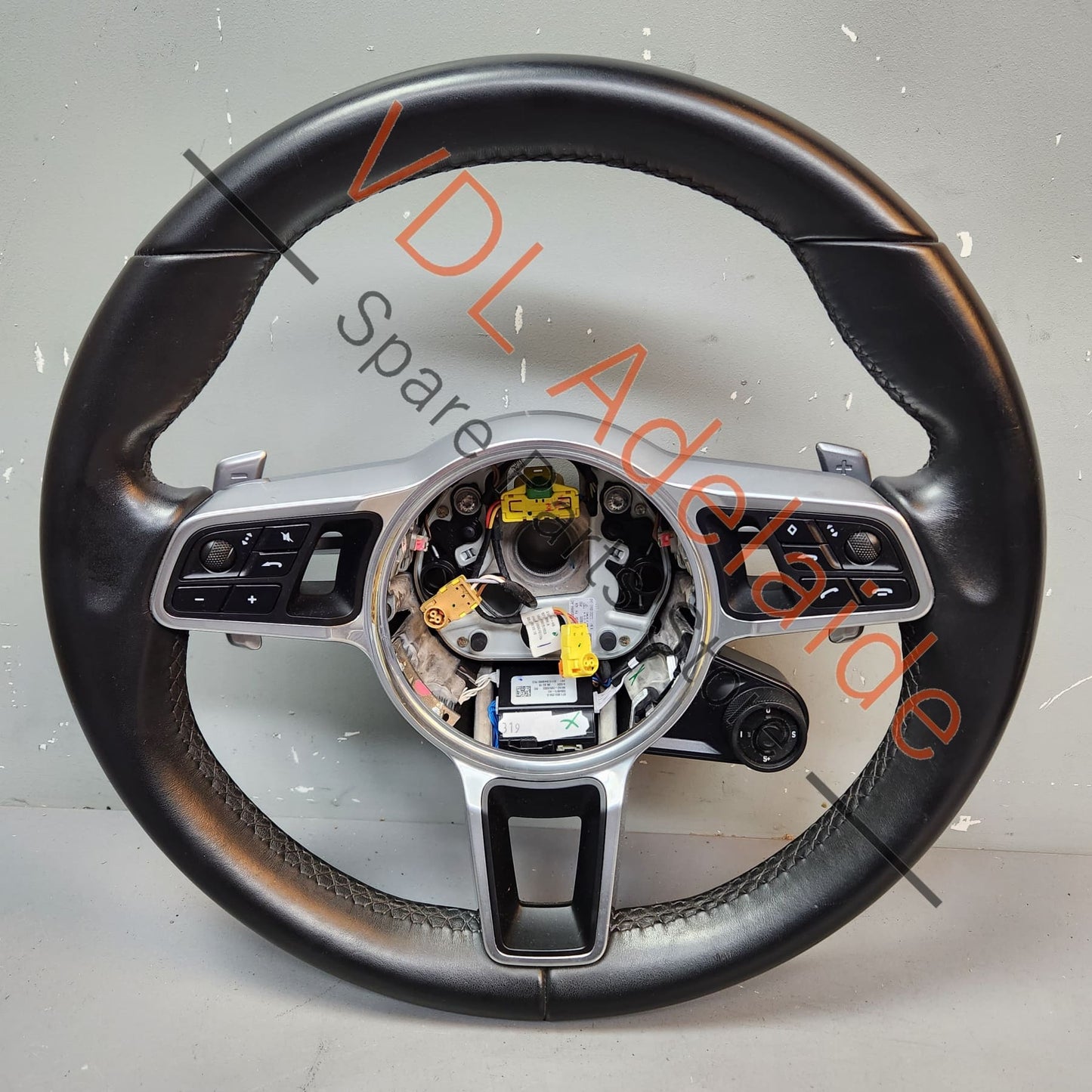 Porsche PSRB Sport Mode Chrono Multifunction Black Steering Wheel w PDK Paddles 971419091DAA34