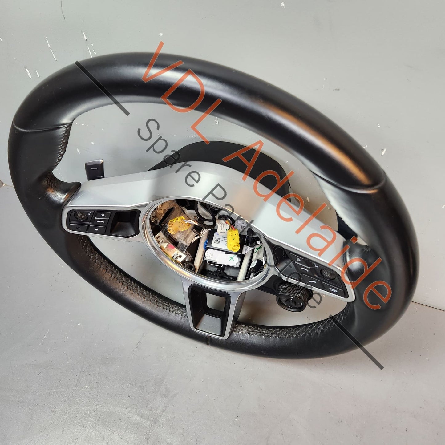 Porsche PSRB Sport Mode Chrono Multifunction Black Steering Wheel w PDK Paddles