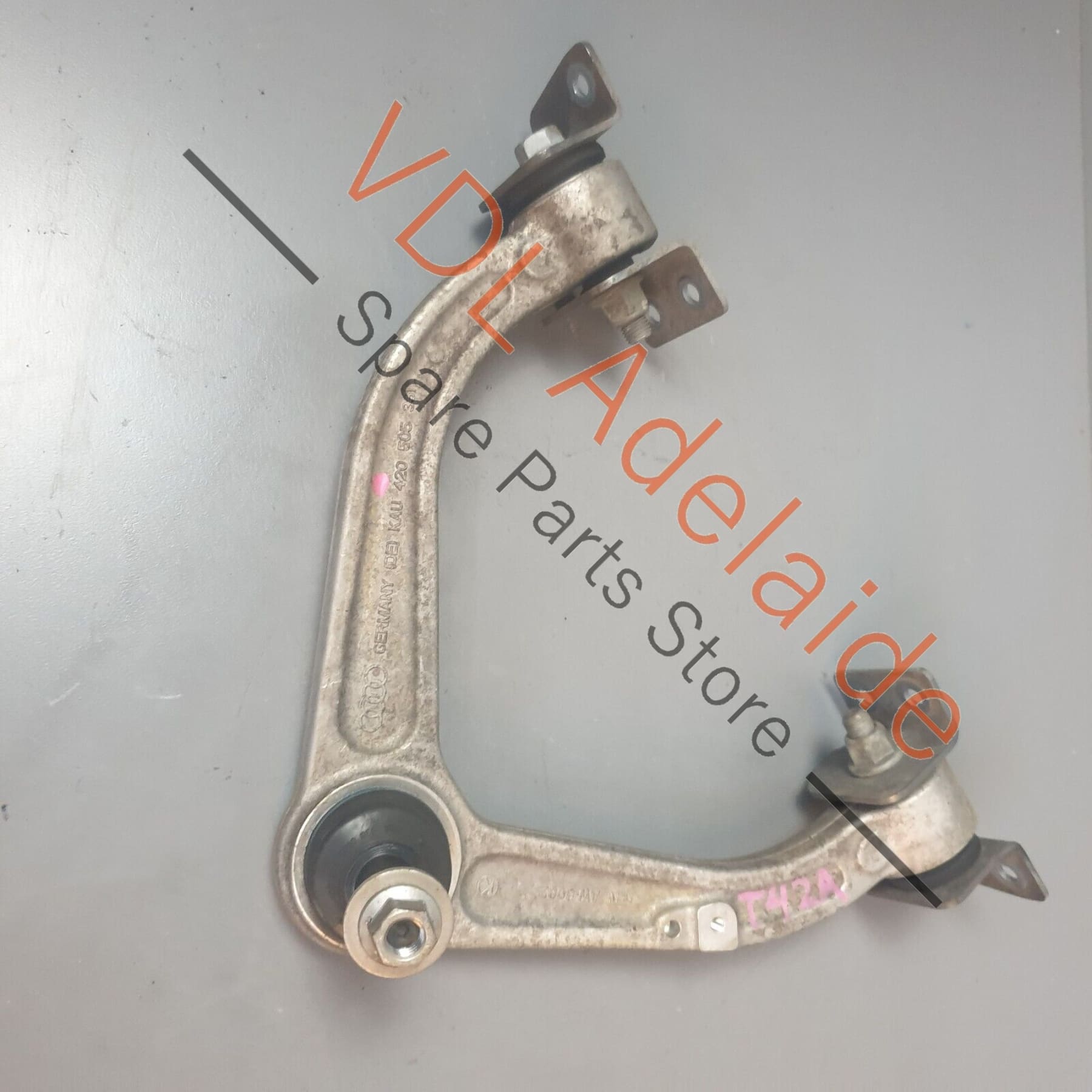 Audi R8 424 Left Upper Rear Suspension Wishbone Control Arm 420505323D