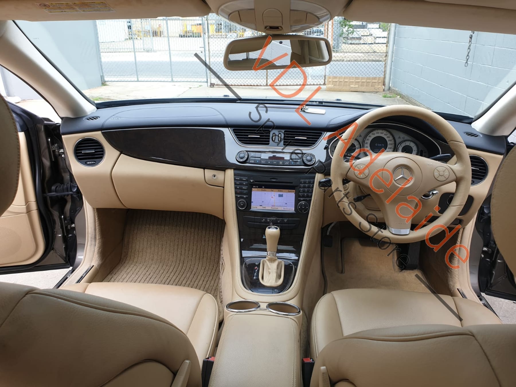 Mercedes W219 CLS-Class Rear Left Door Airbag & Wiring Loom A2038600105 